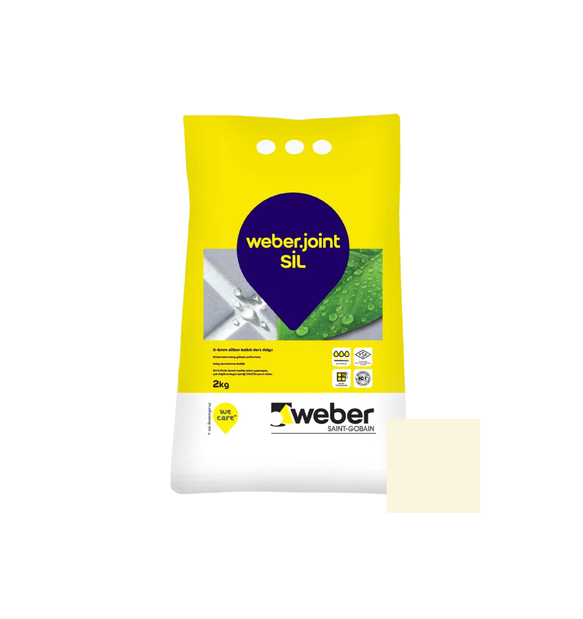 Weber Joint SIL 409-BOZDA Krem 2 ფუგა, კრემისფერი — ფუგა